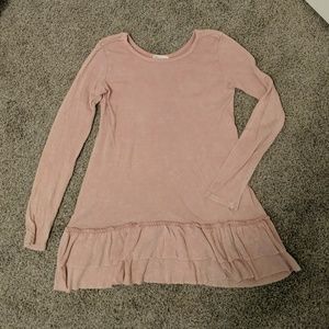 Ballet Pink Tunic Sweater